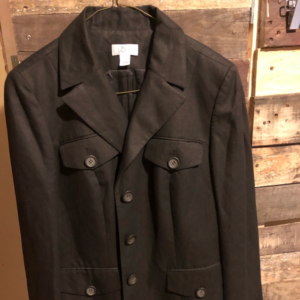 Brown Linen jacket